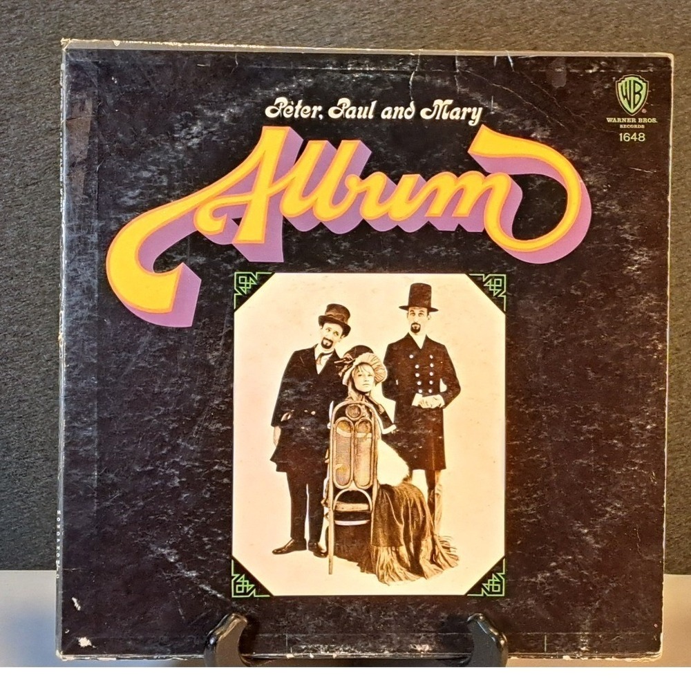 Peter‎ Paul and Mary Album Vinyl LP Mono Warner Bros W 1648 1966 Folk Music
